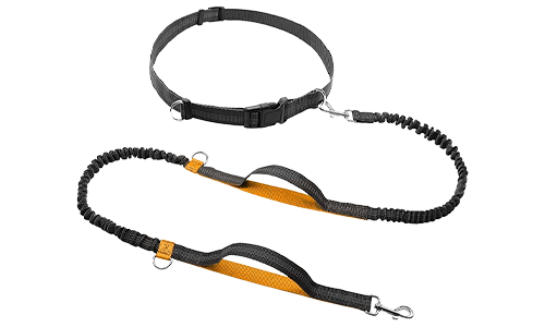 Hands Free Running Retractable Dog Leash