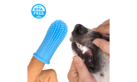 360º Silicone Finger Toothbrush for Dogs